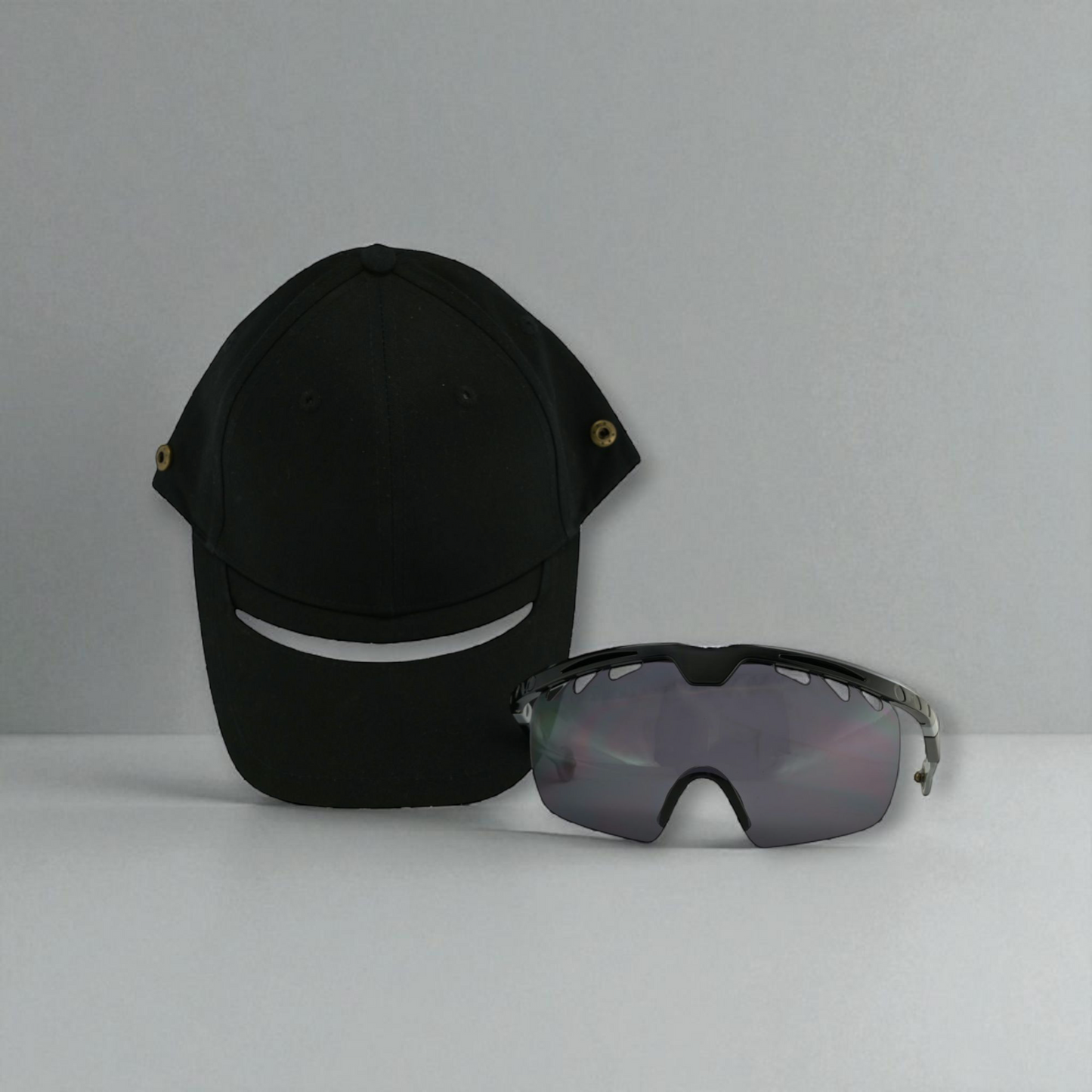 Premium Baseball Cap with Glasses