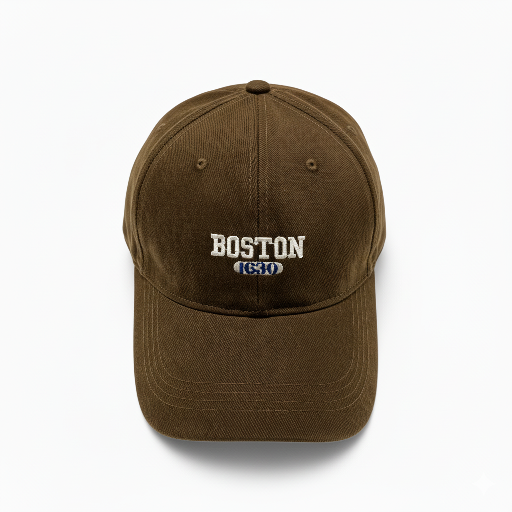 Premium Brown Denim Cap