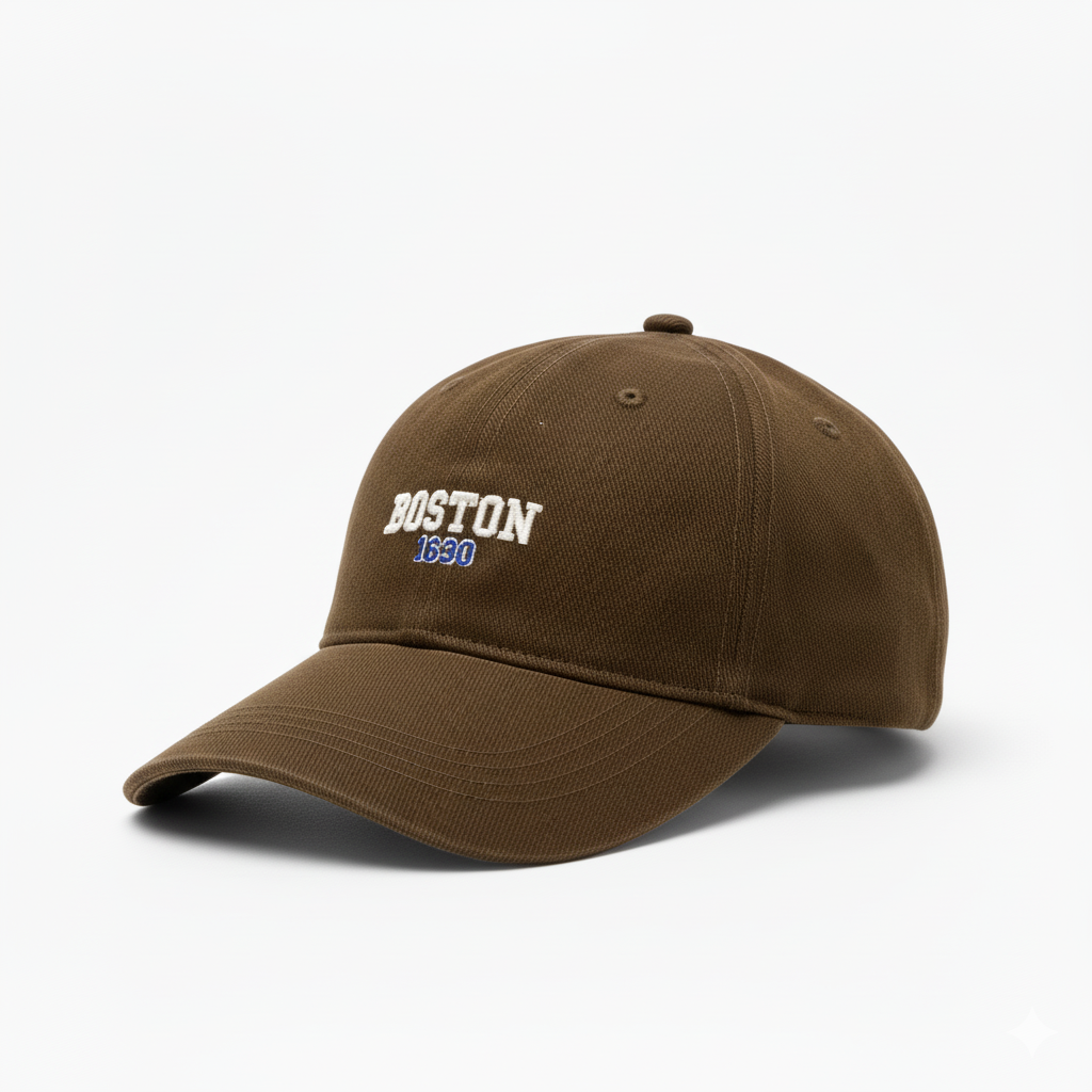 Premium Brown Denim Cap
