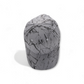 Grey Black Textured Cap