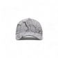 Grey Black Textured Cap