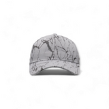 Grey Black Textured Cap