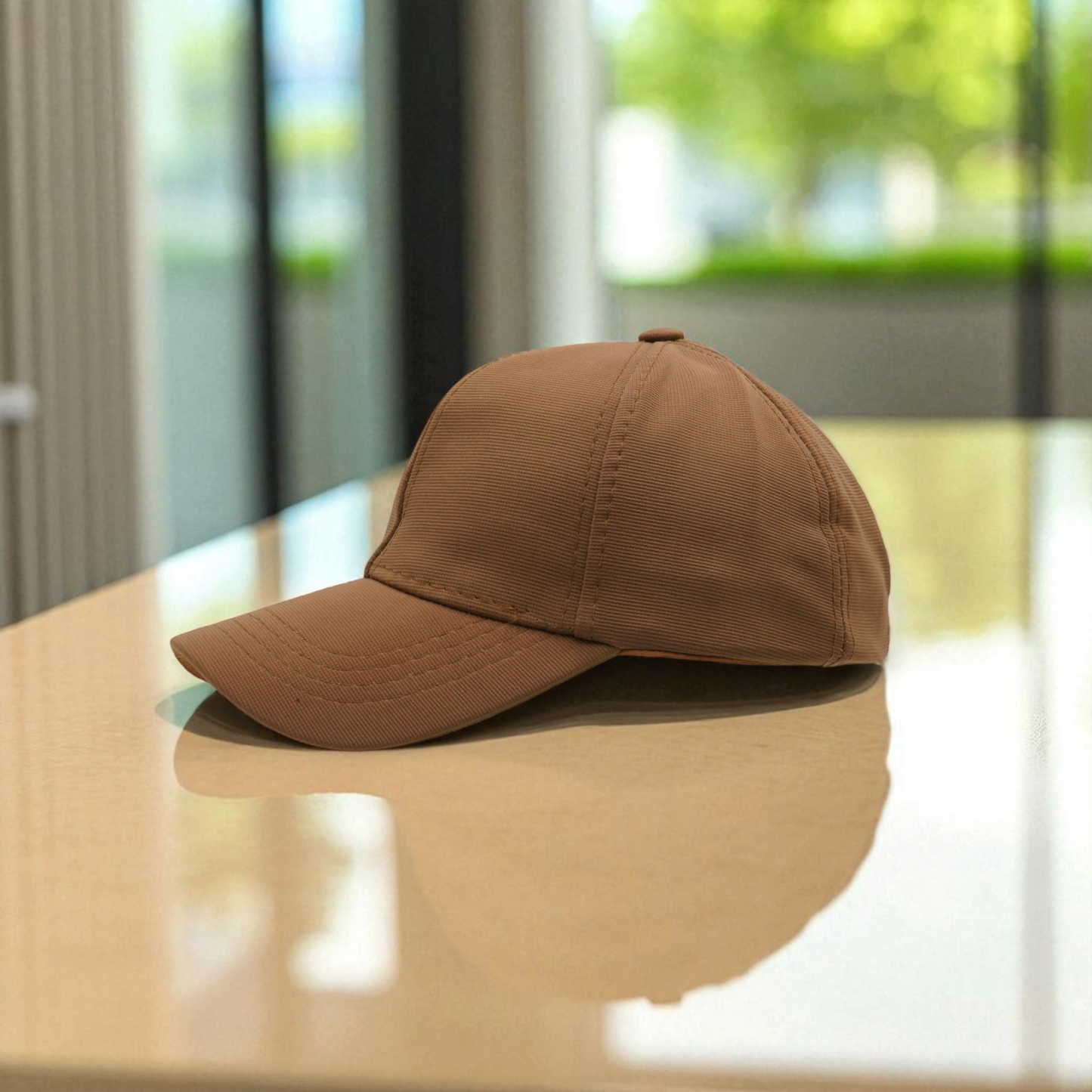 Brown Baseball Cap