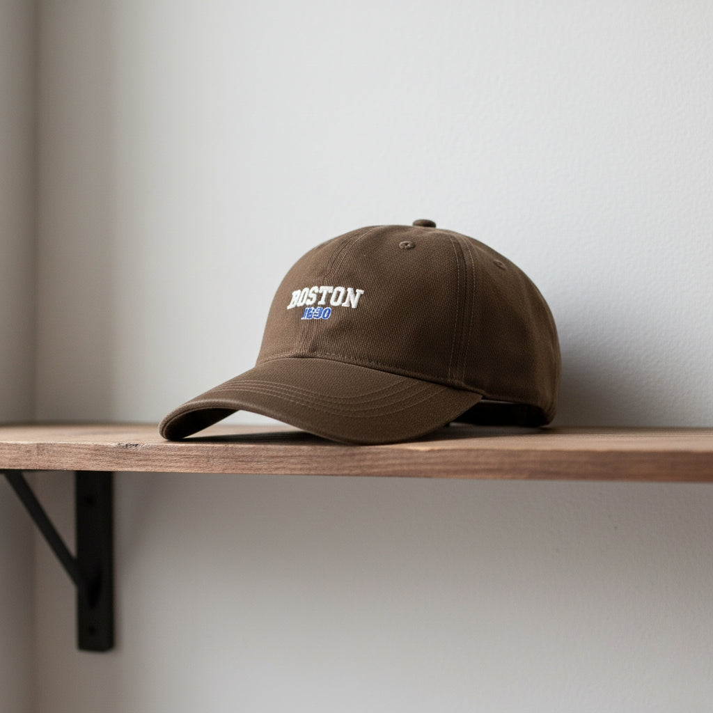Premium Brown Denim Cap