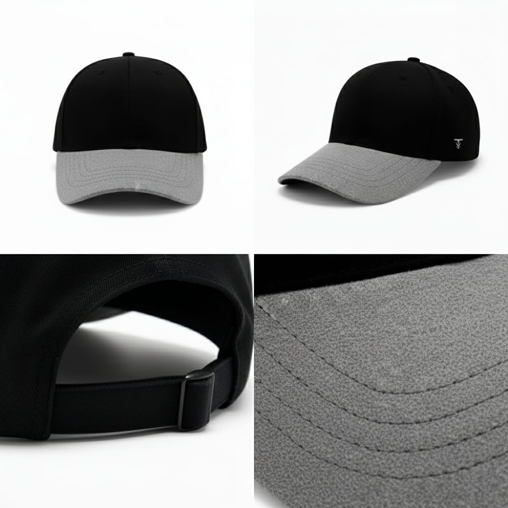 Graphite - Suede Baseball Cap