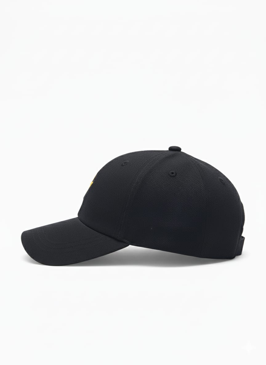Thunder Bolt - Black Baseball Cap
