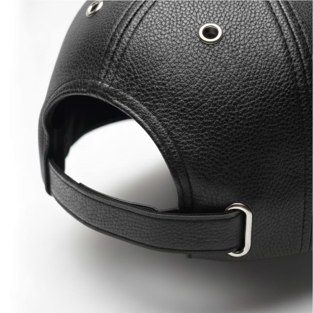 Volt - PU Leather Snapback Cap
