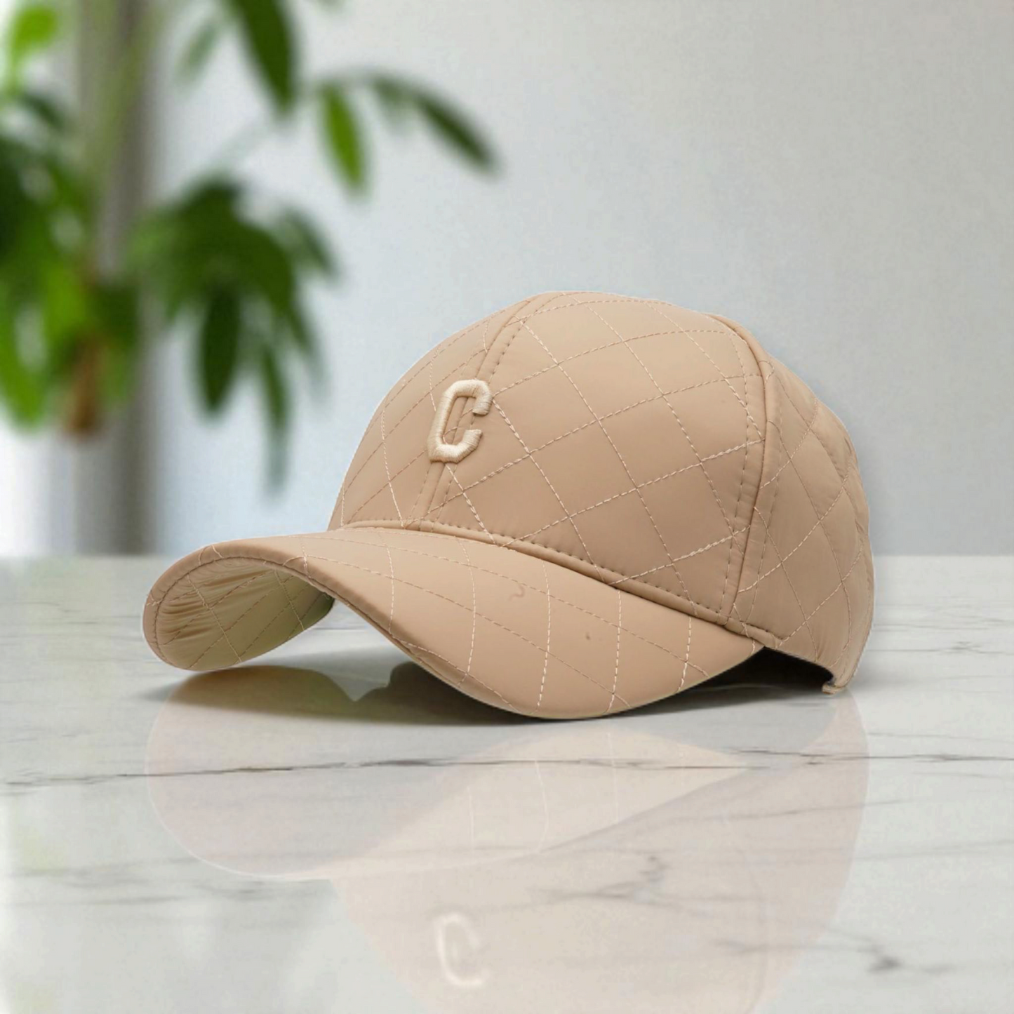 Beige Premium C Cap
